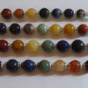Mix Chakra Ball Healing wands with crystal Point