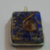 Lapis Lazuli Orgone Square Pendent