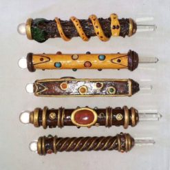 Tibetan Chakra Healing Wands - crystal healing wands