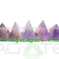 Amethyst Crystal Pyramids : Wholesale Pyramids Khambhat Supplier