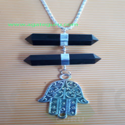 Agagte-Pencil-Long-Pendent-With-Hamsha