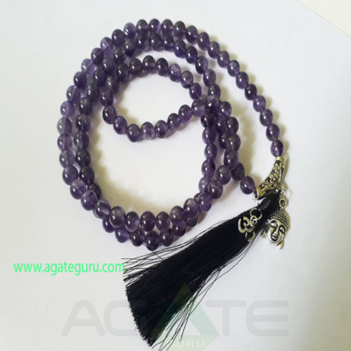 Amethyst-Natural-Beads-Jaap-Mala-with-Buddha
