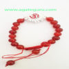 Red-Carnelian-Om-Charm-healing-Bracelet