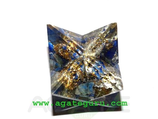 LAPIS LAZULE ORGONE MERKABA STAR