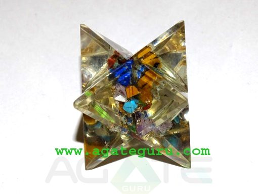 Mix Chakra Orgone Merkaba star