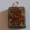 Tiger Eye Orgone Square Pendent