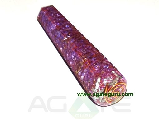 Violet-Faceted-Orgone-Massa