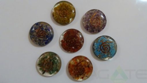 Orgone Chakra Disc Set