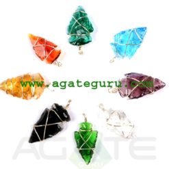 Colorful-Wire-Wrap-Arrowhea