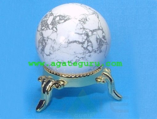 Howlite Ball Sphere : Gemstone Balls Wholesaler Manufacturer