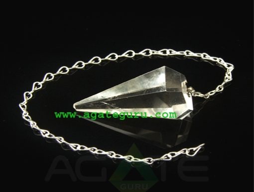 Crystal Quartz Pendulum Dowser