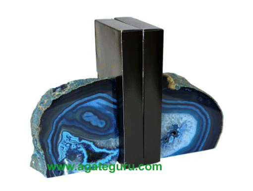 wholesale many colors of natural stone agate bookends : Wholesale Natural Agate Bookends