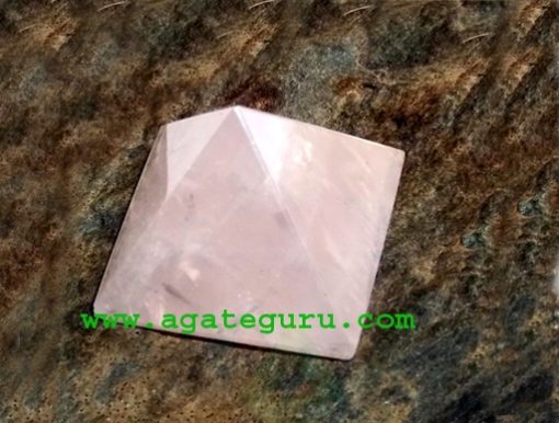 Rose Quartz : Wholesale Pyramids Khambhat Supplier