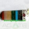 Bonded chakra Flat stick pendant Wholesale Chakra Pendants