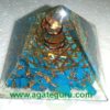 Flower Of Life Touqoish Orgone Pyramid