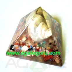 Fency Healing Enegy Orgone Chakra Pyramid : Wholesale Gemstone