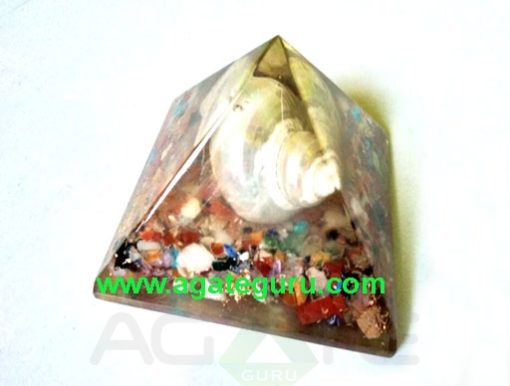 Fency Healing Enegy Orgone Chakra Pyramid : Wholesale Gemstone