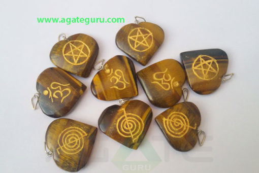 Assorted-Tiger-Eye-Engrave-Heart-Pendant