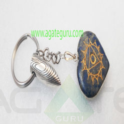 Lapis-LAzuli-Engraved-Keychain