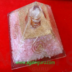 Orgonite-Rose-Quartz-Pyramid-With-4-Sided-Copper-Coil-And-Crystal-Point