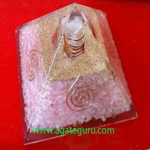 Orgonite-Rose-Quartz-Pyramid-With-4-Sided-Copper-Coil-And-Crystal-Point